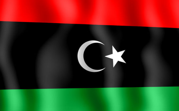 ليبيا علم علم: ليبيا
