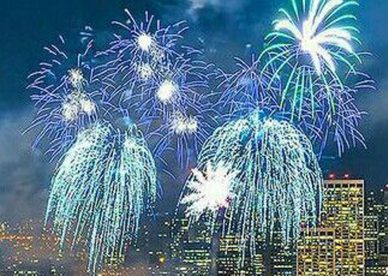 أروع عروض الألعاب النارية في رأس السنة الجديدة 2024 - عالم الصور